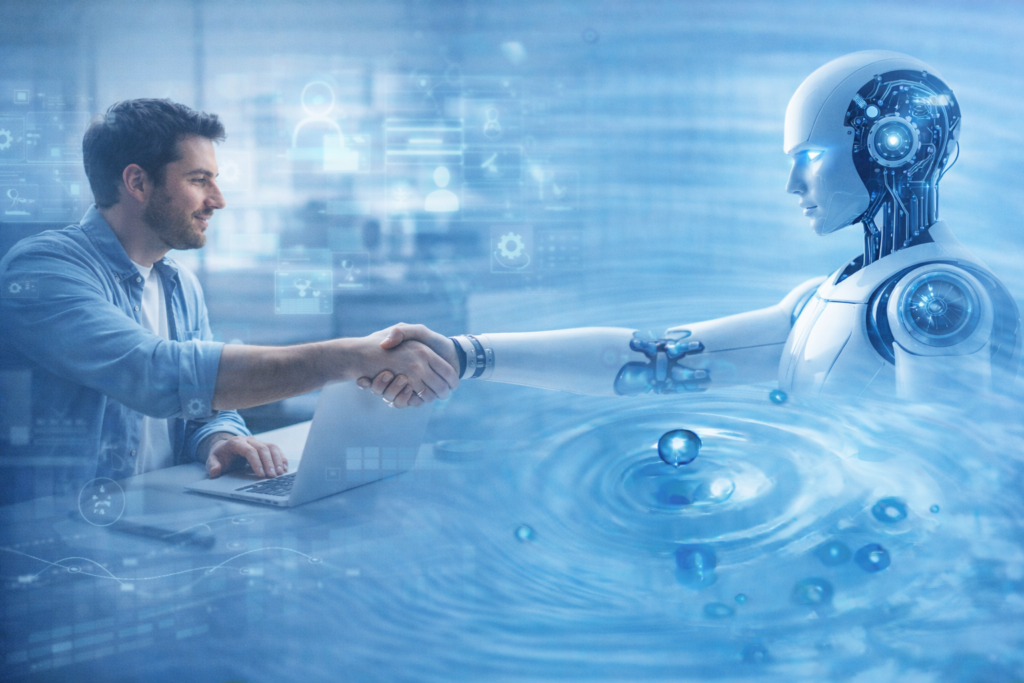 Cooperazione tra uomo e intelligenza artificiale nel lavoro, sviluppo competenze e formazione aziendale